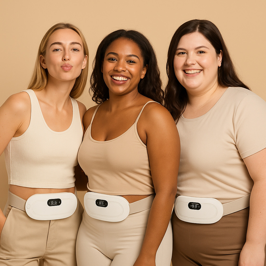 Menstrual Pain Relief Vibrating Heating Belt
